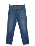 Vorschaubild 1 von Damen Mom Jeans Cropped Nieten Gr. 30 Blau