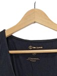 Vorschaubild 2 von Unterhemd Damen Schwarz Gr. XS Viskose Uni Basic Ärmellos Alltag