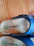 Vorschaubild 2 von Kinder Sandalen Pantoletten Blau Gr. 30 Kork Fußbett