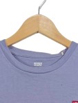 Vorschaubild 3 von Damen T-Shirt Basic Lila XXS Logo Kurzarm Baumwolle