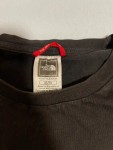 Vorschaubild 2 von T-Shirt Kinder Schwarz Gr. 158 Baumwolle Logo-Print Basic Kurzarm