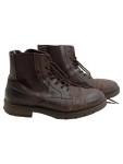 Vorschaubild 1 von Stiefel Herren Gr. 45 Braun Leder Schnürung 3 cm Casual Alltag