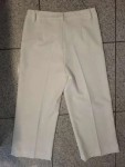 Vorschaubild 2 von Damen Stoffhose Weiß Gr. 34 XS Elegant Culotte Wide Leg