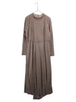 Vorschaubild 1 von Damen Maxikleid Elegant Festlich Beige Gr. 44/XXL Metallic