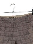 Vorschaubild 3 von Damen Outdoor Capri Hose Gr. 40 Braun Kariert Blumenmuster