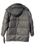 Vorschaubild 3 von Herren Steppjacke Winterjacke Grau Kapuze Gr. XL