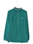 Vorschaubild 1 von Damen Fleecepullover Gr. 42/XL Türkis Outdoor Half-Zip