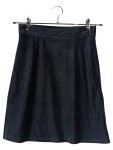 Vorschaubild 1 von Cordrock Damen Schwarz Gr. S/36 Minirock Stretch Casual
