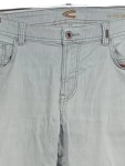 Vorschaubild 2 von Jeans Regular Fit Herren Grau Gr. W38/54/XXL Baumwolle Uni Casual