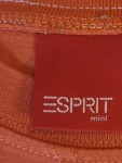 Vorschaubild 3 von Top Kinder Gr. 140 Orange Baumwolle Schriftzug Casual Ärmellos Freizeit
