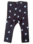 Vorschaubild 2 von Baby Leggings Mädchen Herz Muster Braun Gr. 56 Bio-Baumwolle