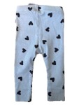 Vorschaubild 2 von Baby Leggings Herzen Gr. 56 Beige Bio-Baumwolle NEU