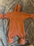 Vorschaubild 2 von Fleece Overall Kapuze Baby Schneeanzug Gr. 56 Rosa