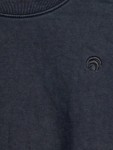 Vorschaubild 2 von Sweatshirt Damen Schwarz Gr. 36/S Baumwolle Uni Casual Langarm Logo