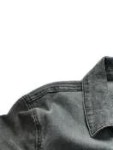 Vorschaubild 2 von Herren Jeansjacke Denim Jacke Grau Gr. L 52 Baumwolle Freizeit