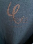 Vorschaubild 3 von T-Shirt Damen Gr. 54/XXL Petrol Baumwolle Uni Basic Kurzarm