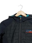 Vorschaubild 2 von Steppjacke Kinder Gr. 146 Schwarz Kapuze Outdoor Jacke