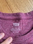 Vorschaubild 3 von Herren T-Shirt Logo Print Rot Meliert Gr. XS Casual