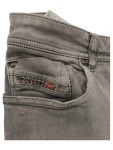 Vorschaubild 2 von Jeans Slim Fit Herren Grau Gr. W32/48/M Baumwolle Uni Urban Freizeit Logo