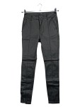 Vorschaubild 1 von Damen Skinny Jeans Lederoptik Schwarz Gr. 42 Hose Stretch Urban