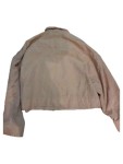 Vorschaubild 2 von Trainingsjacke Damen Beige Gr. 36/S Polyester Logo-Print Sportlich Langarm