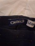 Vorschaubild 2 von Leggings Mädchen Gr. 104 Blau Gepunktet Glitzer