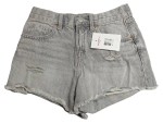 Vorschaubild 1 von Destroyed Denim Shorts Kinder Mädchen Freizeit Cut-Outs Grau Gr. 146