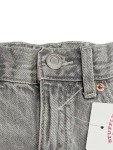 Vorschaubild 3 von Destroyed Denim Shorts Kinder Mädchen Freizeit Cut-Outs Grau Gr. 146
