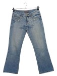 Vorschaubild 1 von Onado Damen Jeans Bootcut Hose Blau Strass Gr. L W31 Stretch