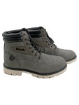 Vorschaubild 1 von Stiefel Herren Gr. 41 Grau Textil Schnürung 3 cm Outdoor Freizeit Uni