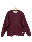 Vorschaubild 1 von Sweatshirt Herren Rot Gr. 54/XL Baumwolle Meliert Casual Langarm Logo