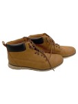 Vorschaubild 1 von Stiefel Herren Gr. 44 Beige Nubuk Schnürung 2 cm Casual Freizeit Uni