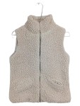 Vorschaubild 1 von Teddy Fleece Weste Mädchen Gr. 146/152 Beige Kuschelig
