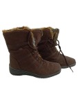 Vorschaubild 1 von Damen Winterstiefel Schneestiefel Gr. 38 Braun gefüttert Fell