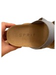 Vorschaubild 4 von Damen Pantoletten Sandalen Korkfußbett Blau Gr. 36 Sommer