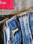 Vorschaubild 4 von Jeans Shorts Kinder Gr. 128 Blau Denim Bermuda