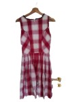Vorschaubild 2 von Dirndl Trachtenkleid Gr. 40 Rosa Kariert Baumwolle