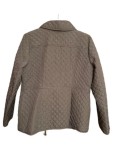 Vorschaubild 2 von Steppjacke Damen Gr. 40/L Grau Polyester Elasthan Uni Casual