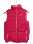 Vorschaubild 1 von Steppweste Kinder Pink Gr. 146 Polyester Uni Sportlich Ärmellos Outdoor