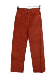 Vorschaubild 1 von Damen Cordhose Orange W28, 36, S Weites Bein Retro Baumwolle