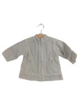 Vorschaubild 1 von DPAM Fleecejacke Baby Teddyfell Gr. 62 3 Monate Grau Reißverschluss