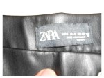 Vorschaubild 5 von Damen High Waist Hose Lederoptik Schwarz Gr. S/36 Skinny