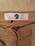 Vorschaubild 5 von Mom Jeans Damen Gr. 42/XL Beige Cinq Cut Baumwolle
