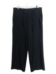 Vorschaubild 1 von Damen Cargohose Schwarz Gr. 42 Wide Leg Stoffhose
