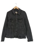 Vorschaubild 1 von Jeansjacke Herren Gr. L Grau Denim Truckerjacke Baumwolle