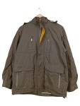 Vorschaubild 1 von Herren Outdoorjacke Übergangsjacke Oliv Gr. 44 Kapuze Multitaschen