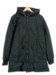 Vorschaubild 1 von Parka Damen Gr. 38/M Grün Baumwolle Uni Urban Alltag Freizeit Polyester