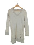 Vorschaubild 1 von Pullover Damen Gr. 36/S Beige Baumwolle Uni Casual Langarm Freizeit