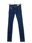 Vorschaubild 1 von Jeans Slim Fit Damen Gr. W26/34/XS Blau Baumwolle Uni Casual Freizeit L32