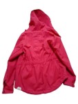 Vorschaubild 2 von Regenjacke Damen Rot Gr. 40/L Polyester Baumwolle Uni Casual Langarm